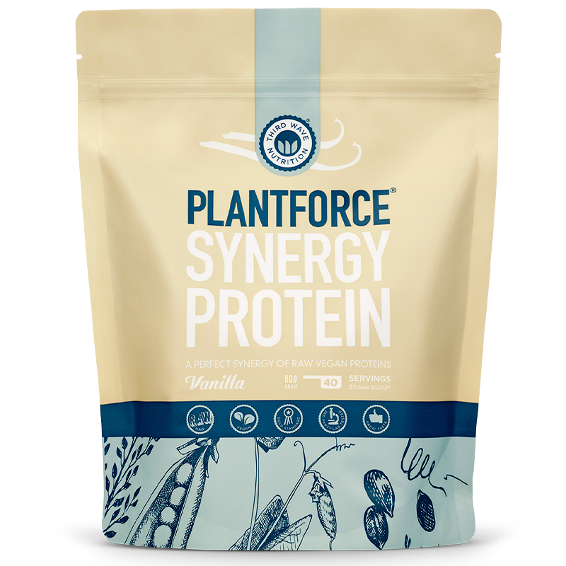 Billede af Plantforce Synergy Protein Vanilje (800 g)