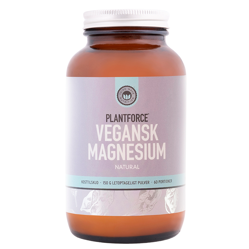 Billede af Plantforce Vegansk Magnesium Natural (150 g) hos Well.dk