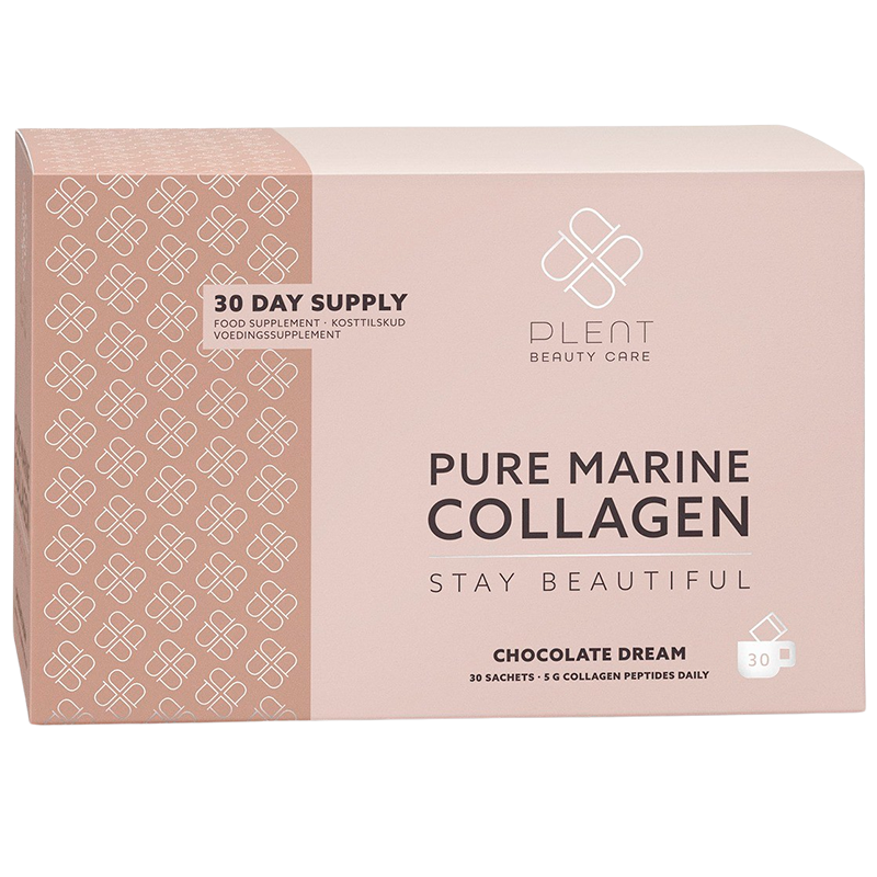 Plent Pure Marine Collagen Chocolate Dream Packs (30 stk)