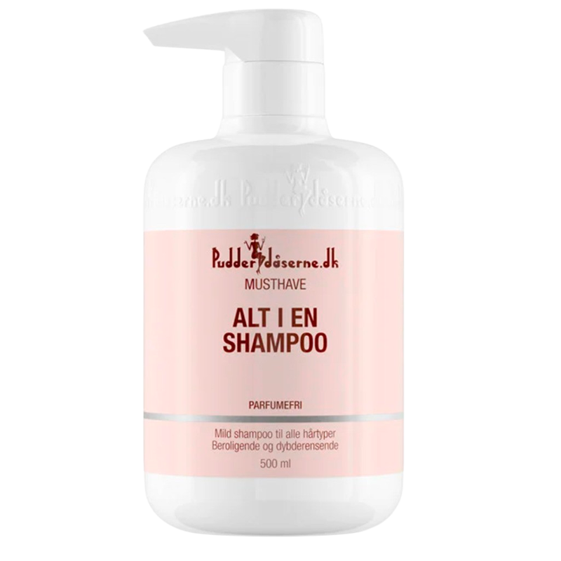 Billede af Pudderdåserne Alt I en Shampoo (500 ml)