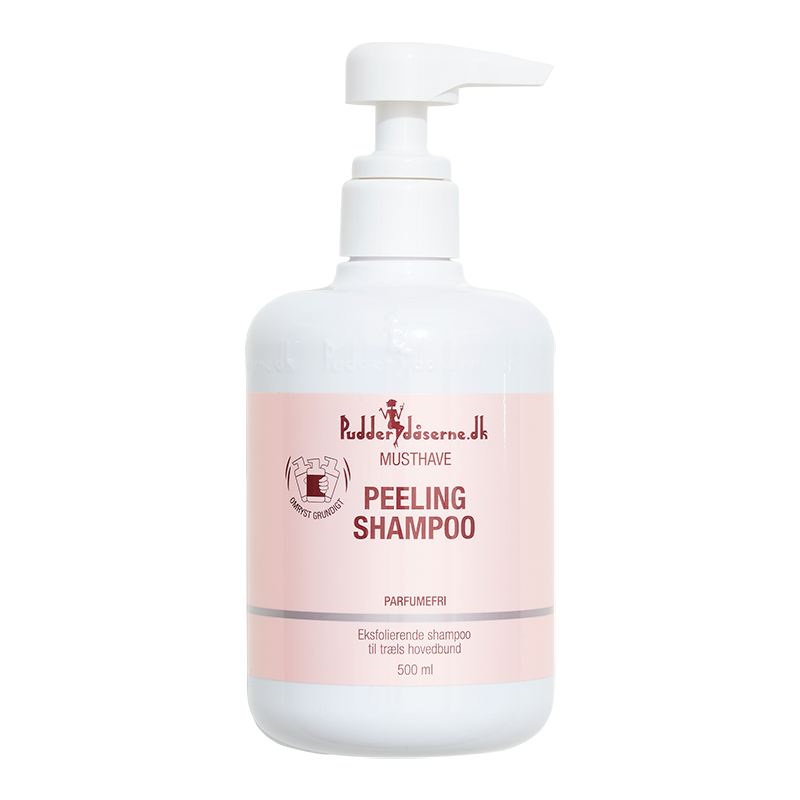 Se Pudderdåserne Peeling Shampoo (500 ml) hos Well.dk