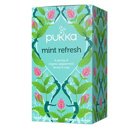 Se Pukka Te - Mint Refresh Ø 20 breve hos Well.dk