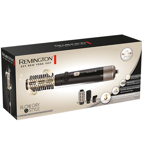 Se Remington Blow Dry & Style Rotating Airstyler 1000W (1 stk) hos Well.dk