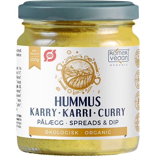 12: Rømer Hummus Karry Ø (200 g)