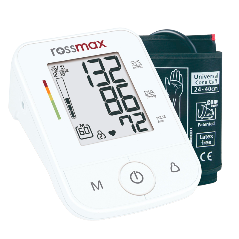 Se Rossmax Blodtryksmåler X3 (1 stk) hos Well.dk