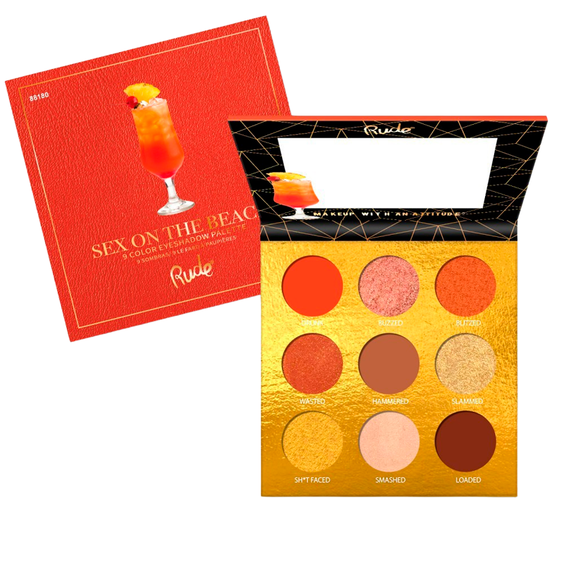 Billede af RUDE Cosmetics Cocktail Party 9 Eyeshadow Palette Sex On The Beach (1 stk)