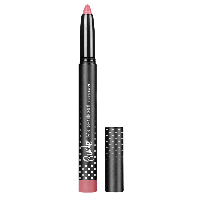 Billede af RUDE Cosmetics Matte-nificent Lip Crayon Bare (1 stk)