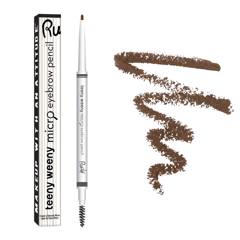 Billede af RUDE Cosmetics Teeny Weeny Micro Eyebrow Pen Neutral Brown (1 stk) hos Well.dk