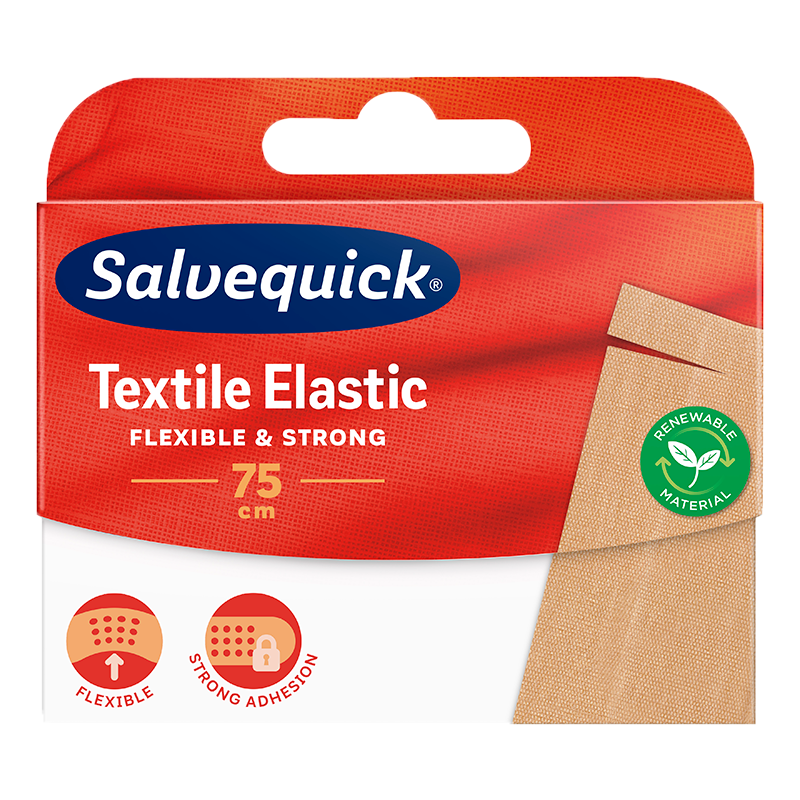 Se Salvequick Textil (75 cm) hos Well.dk