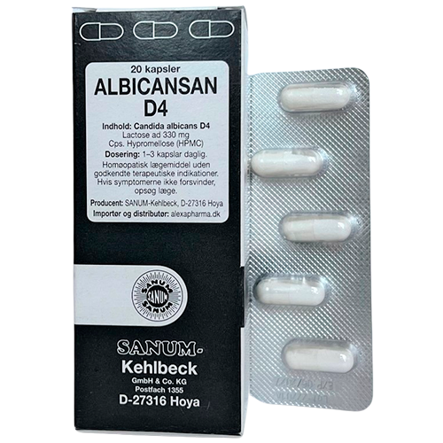 Sanum Albicansan D4 (20 kapsler)