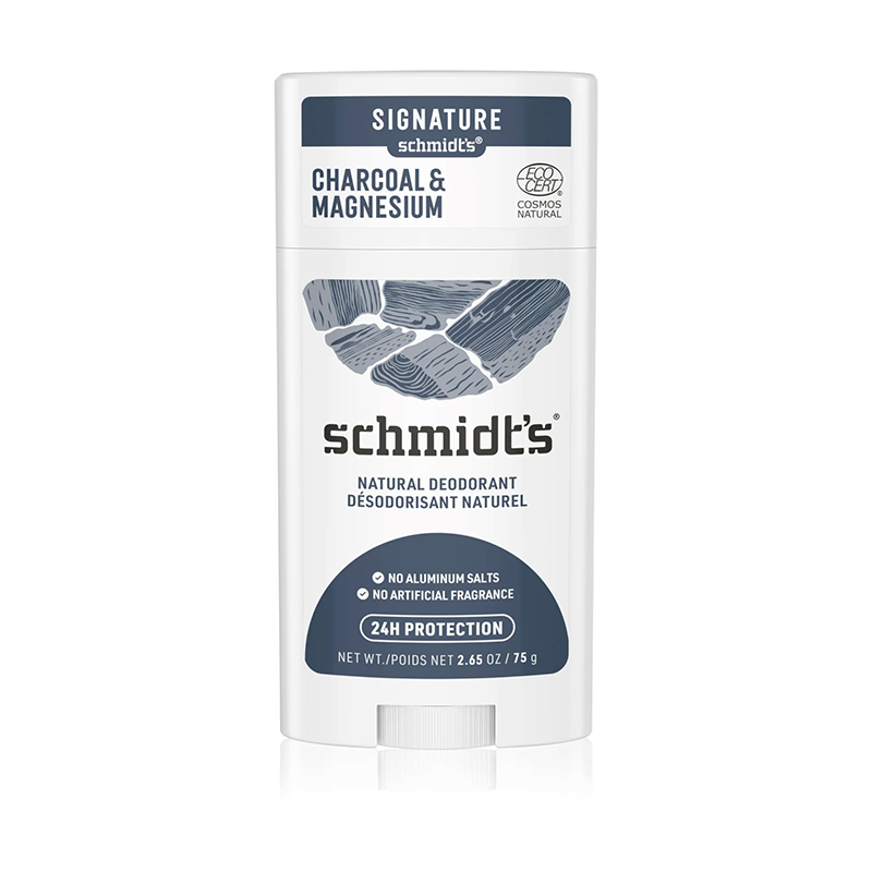 Schmidt’s Deodorant stick – Magnesium + Charcoal (75 g)