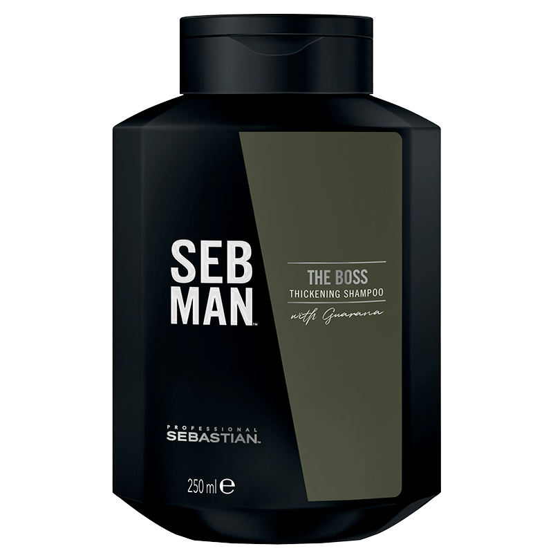 Se Sebastian SEB MAN The Boss Thickening Shampoo (250 ml) hos Well.dk