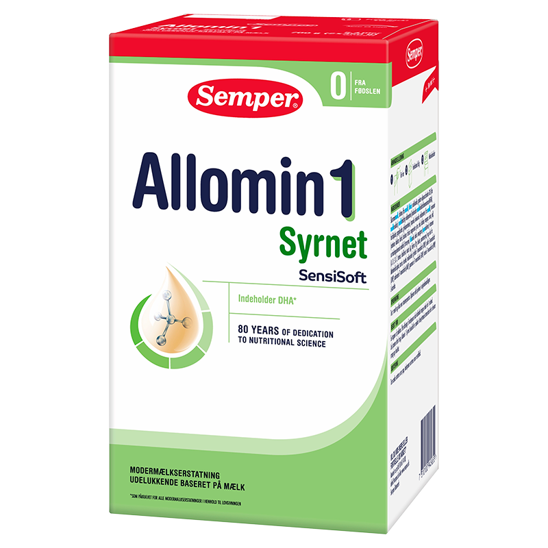 Billede af Semper Allomin 1 Syrnet Modermælkserstatning (700 g)