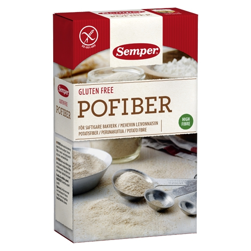 Se Semper Pofiber - Glutenfri Kartoffelfiber (125 gr) hos Well.dk