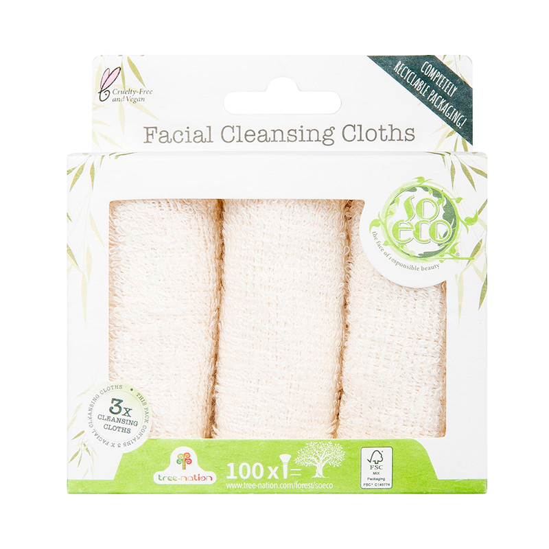 Se So Eco Facial Cleansing Cloths (3 stk) hos Well.dk