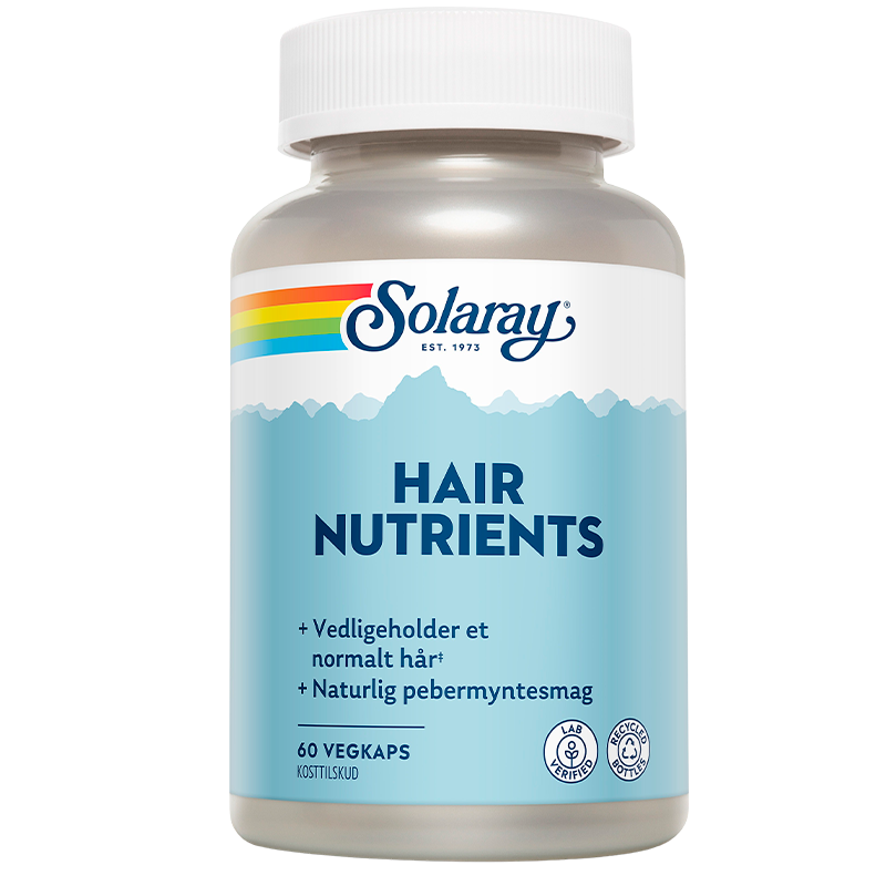 Billede af Solaray Hair Nutrient 60 kap.