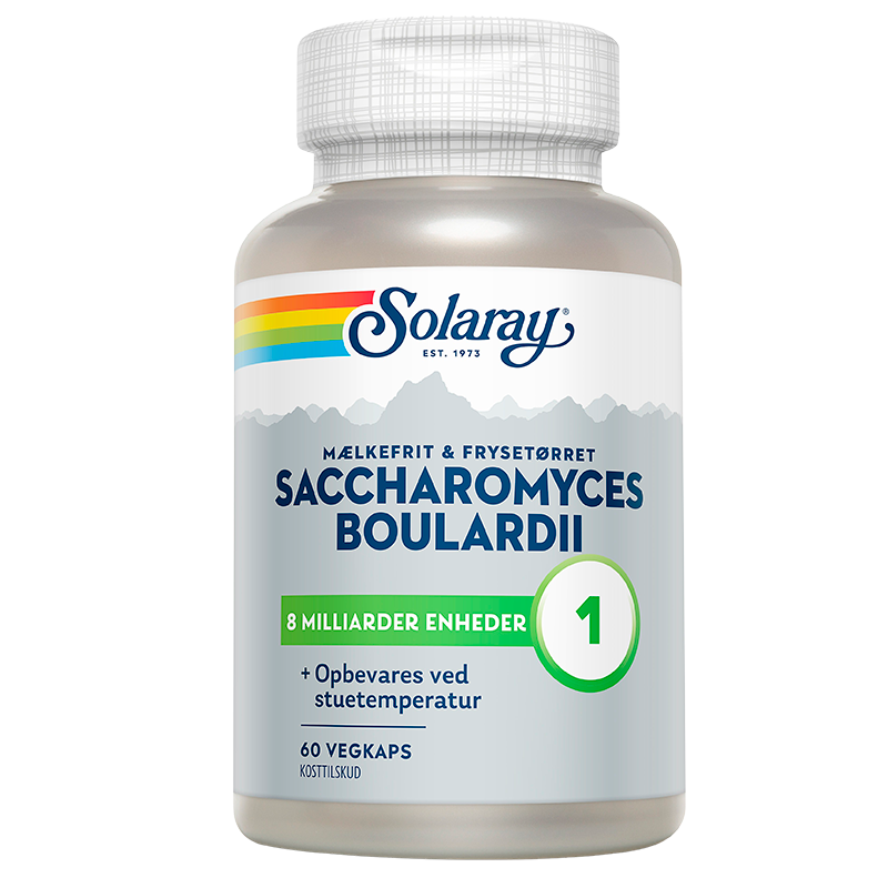Se Solaray Saccharomyces Boulardii (60 kaps) hos Well.dk