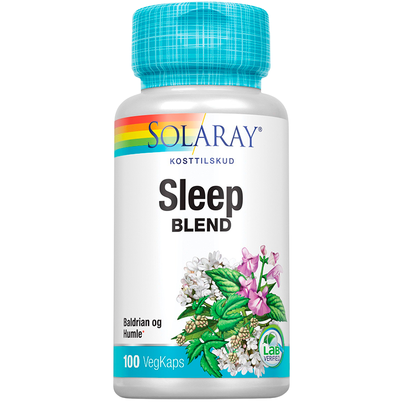 Solaray Sleep Blend (100 kapsler)