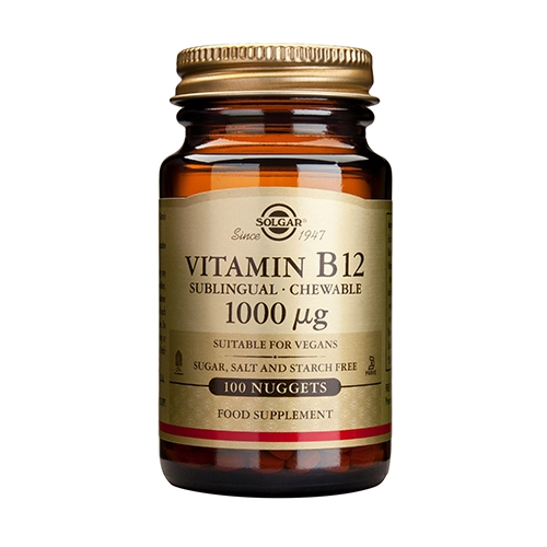 Billede af Solgar Vitamin B12 1000 ug (100 tab)
