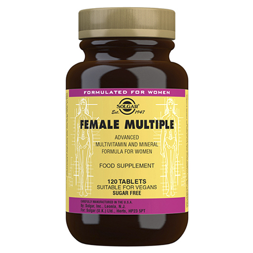 5: Solgar Female Multivitamin Kvinder (120 tab)