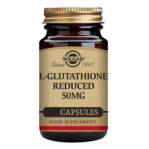 Se Solgar L-Glutathione 50 mg (30 kaps) hos Well.dk
