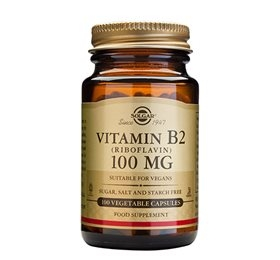 Billede af Solgar Riboflavin Vitamin B2 100 mg 100 kaps. hos Well.dk