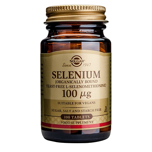 Se Solgar Selenium 100 mcg (100 tabletter) hos Well.dk