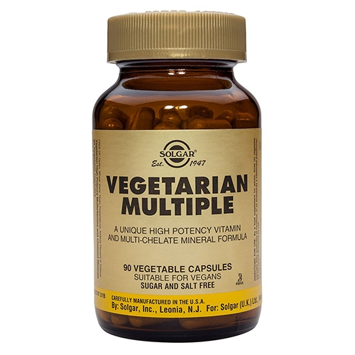 Solgar Vegetabilsk Multivitamin (90 vegicaps)