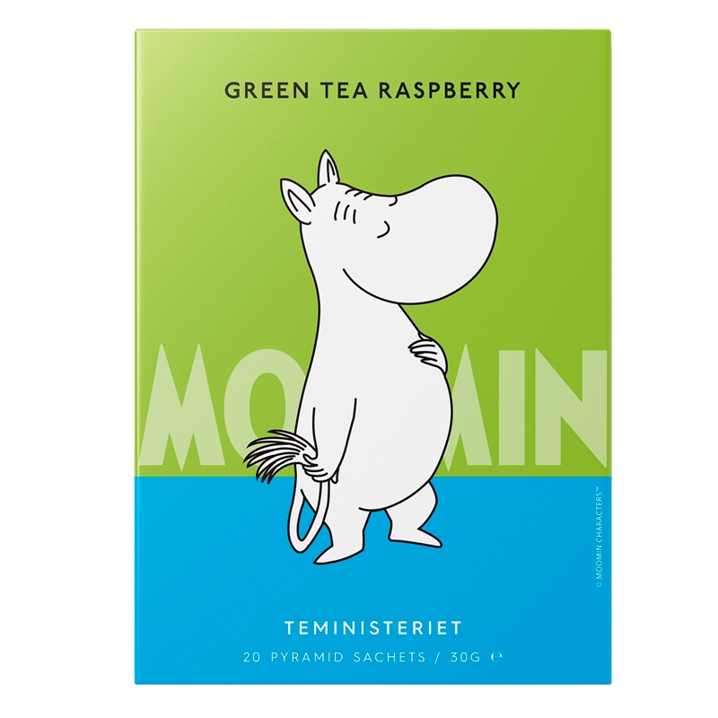 Teministeriet Moomin Green Tea Raspberry (20 stk)