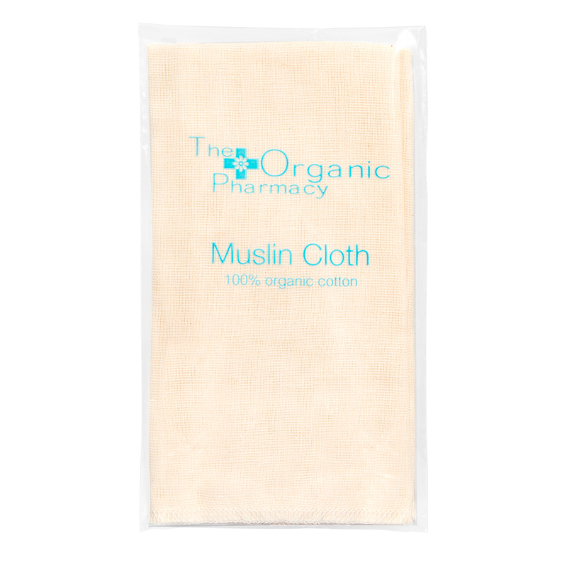 Se The Organic Pharmacy Organic Muslin Cloth 1 stk. hos Well.dk