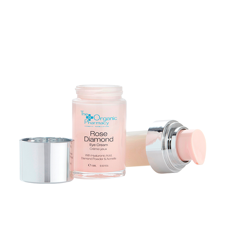 Se The Organic Pharmacy Rose Diamond Eye Cream Refill (15 ml) hos Well.dk
