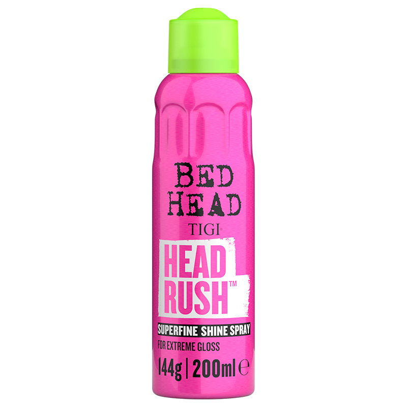 Se TIGI Bed Head Headrush Shine Spray 200 ml. hos Well.dk