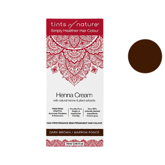 #2 - Tints of Nature Henna Cream Dark Brown 70 ml.