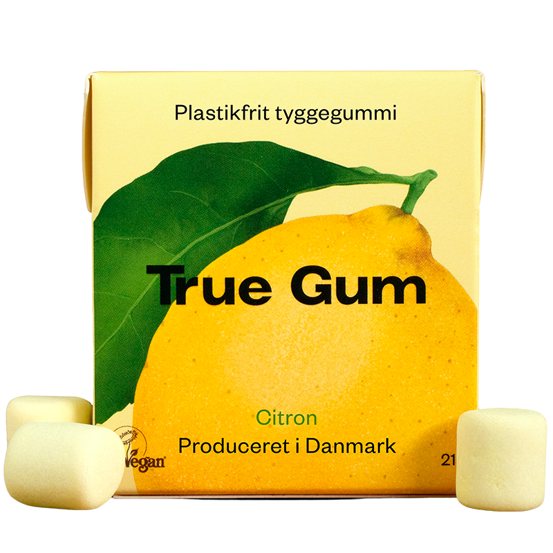 Billede af True Gum Lemon (1 stk) hos Well.dk