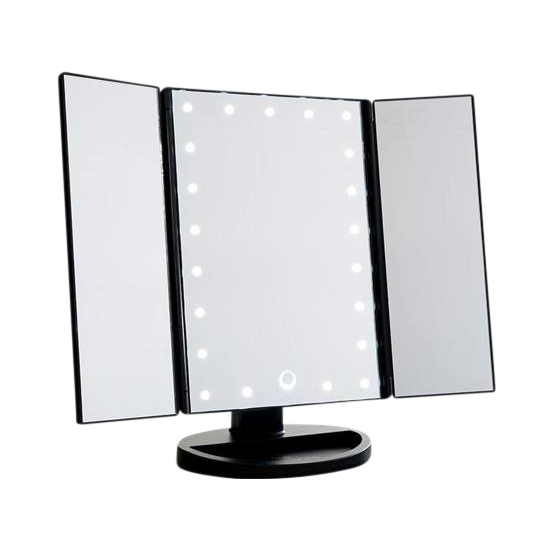 Billede af UNIQ Three Panel LED Lighted Makeup Mirror
