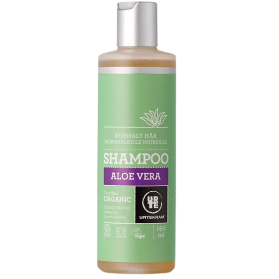 Urtekram Aloe Vera Shampoo (normalt hår) 250 ml.