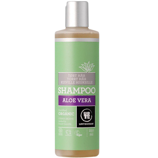 Urtekram Aloe Vera Shampoo (tørt hår) 250 ml.