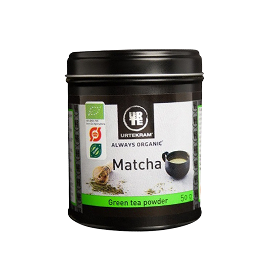 1: Urtekram Matcha Green Tea Powder 50 g.