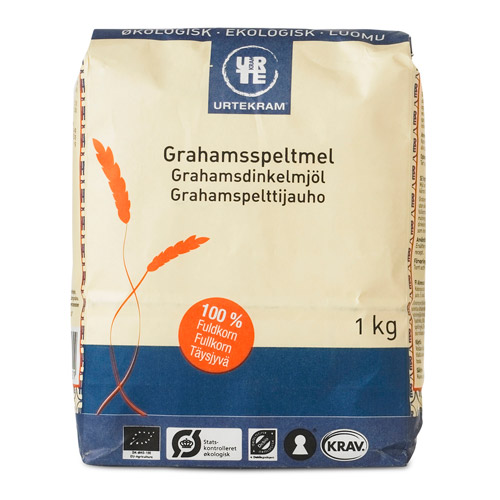 Se Urtekram Grahams speltmel Ø (1 kg) hos Well.dk