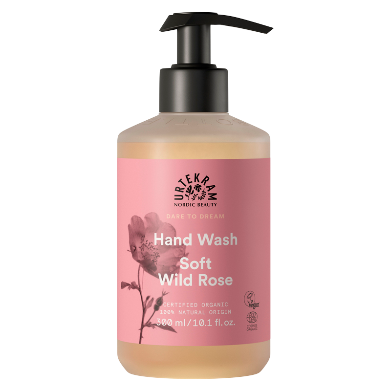 Urtekram Hand Wash Soft Wild Rose (300 ml)