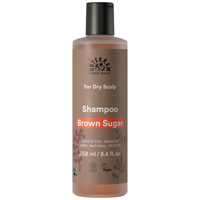 Urtekram Shampoo Tør Hovedbund Brown Sugar Ø (250 ml)