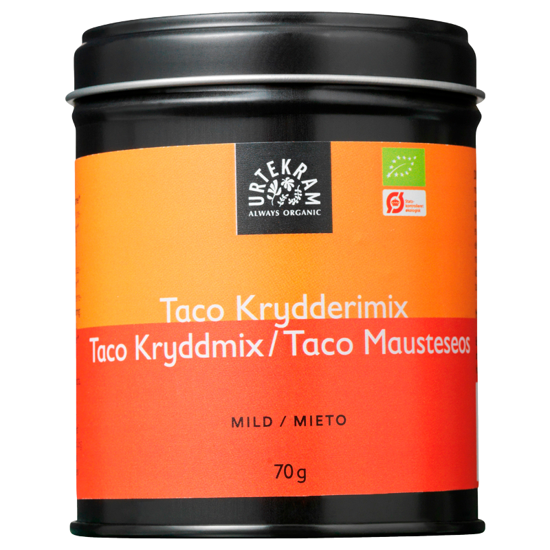 Se Urtekram Taco Krydderimix (70 g) hos Well.dk