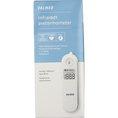 ValMed Infrarødt Øretermometer (1 stk)