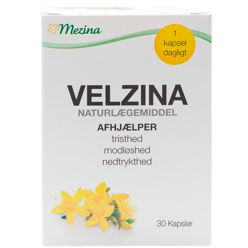 Billede af Velzina Hypericum 231-333 mg (30 kap)