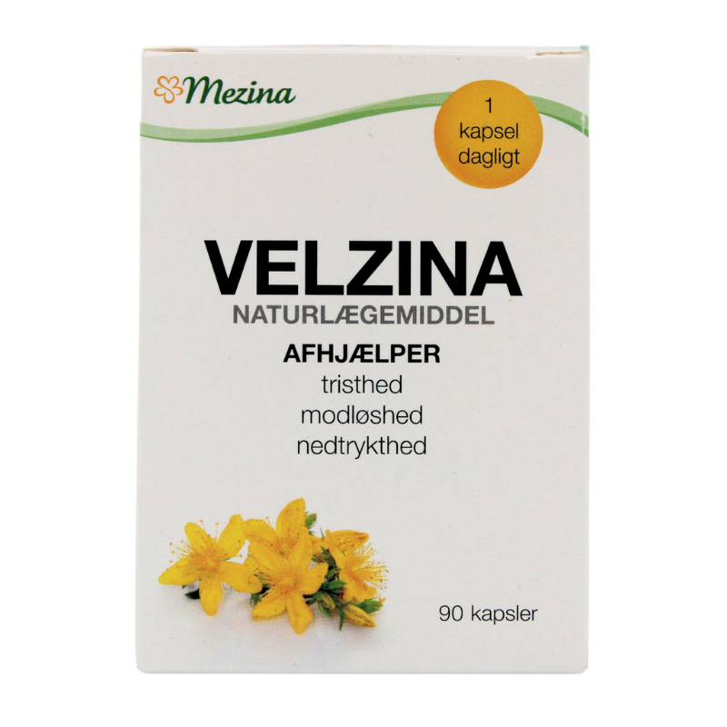 Billede af Velzina Hypericum 231-333 mg (90 kapsler) hos Well.dk