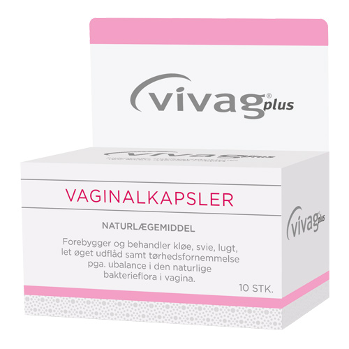 Billede af Vivag Vaginalkapsler uden applikatorer (10 kapsler)