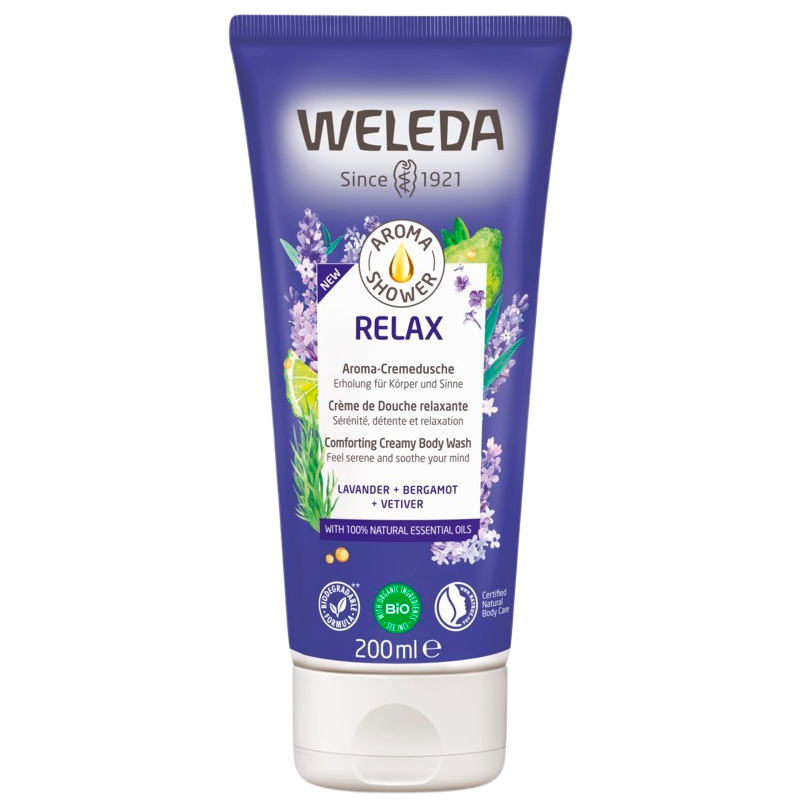 Billede af Weleda Aroma Shower Relax Creamy Body Wash (200 ml) hos Well.dk