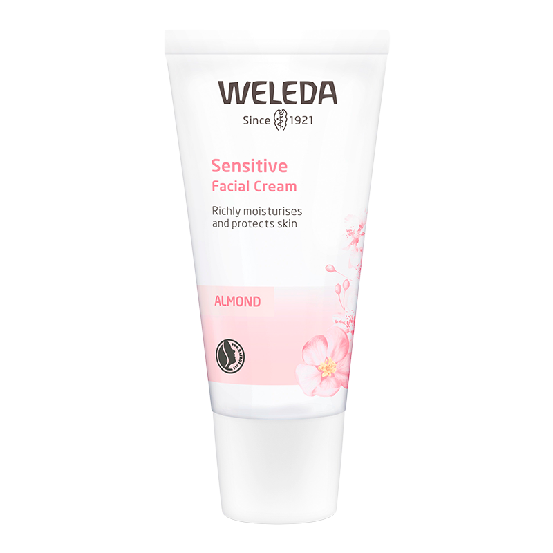 Se Weleda Almond Soothing Facial Cream 30 ml. hos Well.dk