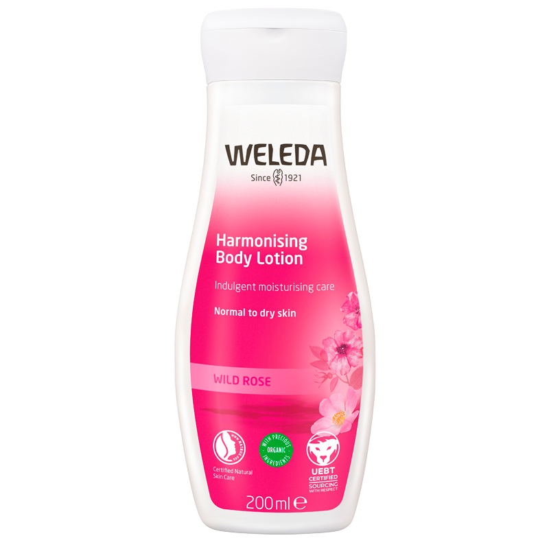 Billede af Weleda Wild Rose Harmonising Body Lotion (200 ml) hos Well.dk