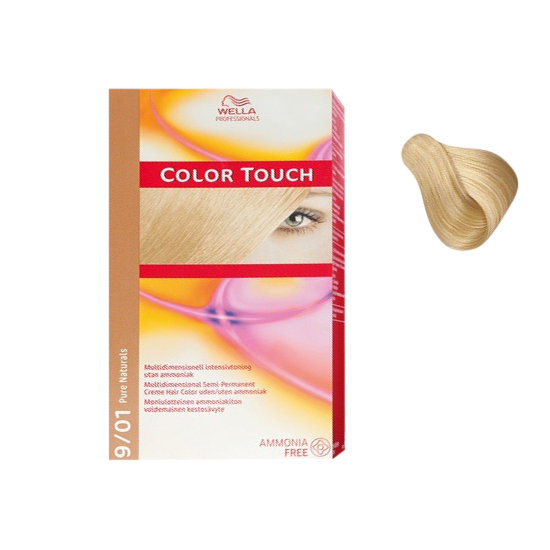 Se Wella Color Touch Cool Ash 9/01 OTC 100 ml. hos Well.dk
